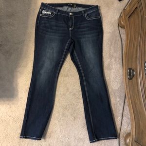 Women’s dark washed jeans